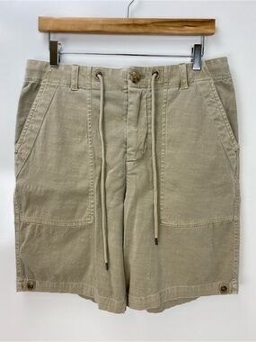 James Perse Beige Drawstring Shorts